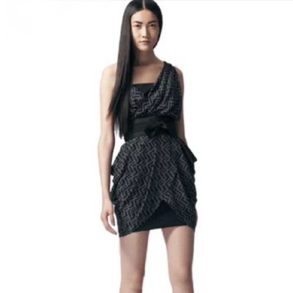 Alexander McQueen for Target Gray/Black Dress
